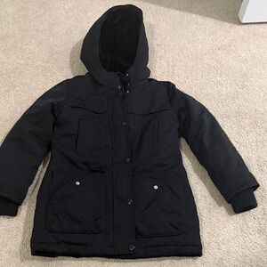 GAP Kids Black Puffer Jacket size M